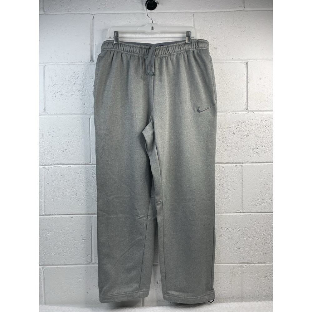 Nike Thermafit Knockout Track Pants Gray 100% Polyester - Men's Size‎ XL